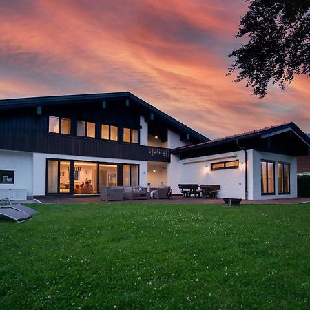 Schmuckstück am See mit schnellem WLAN, Sauna, Kamin&Fitness Schliersee Exterior foto